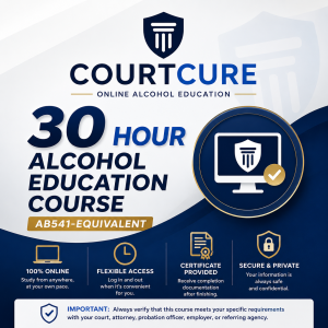30 Hour Alcohol Education