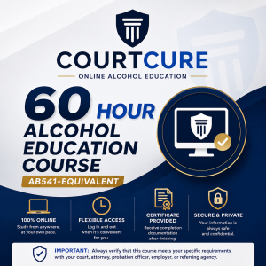 60 Hour Alcohol Education